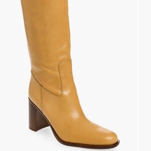 Loeffler Randall Mustard Heeled Boots
